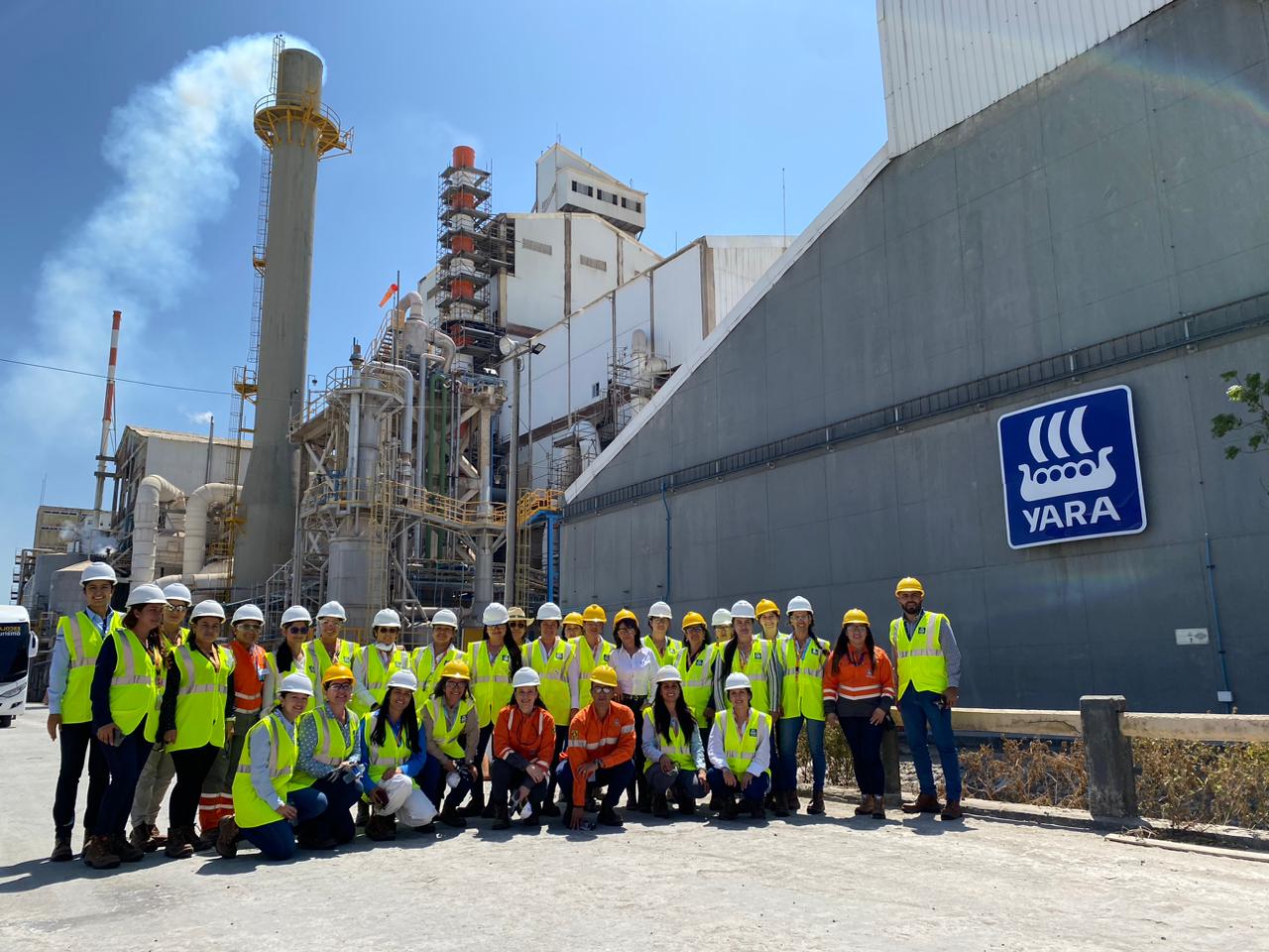 Mujeres en Agronomía en planta de cartagena